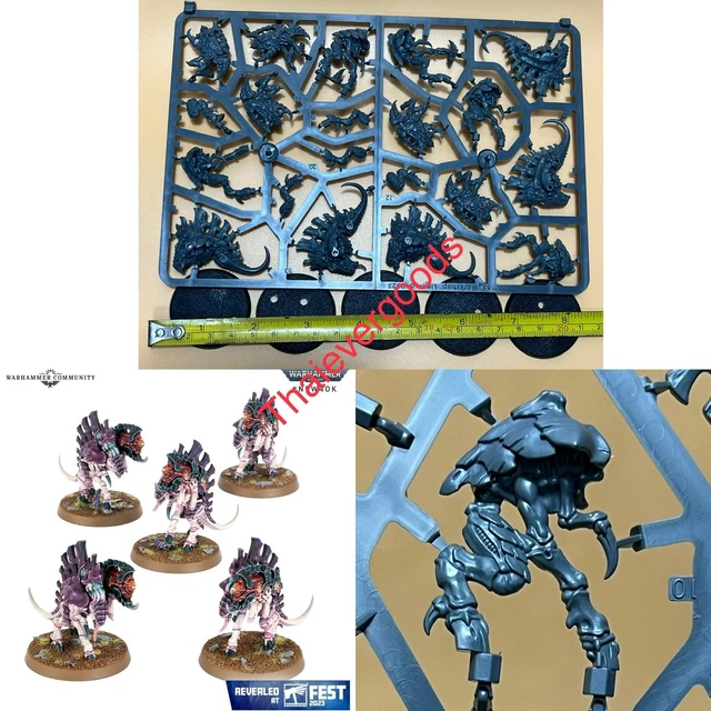 Lot De 5 Figurines Barbgaunts Warhammer 40K Tyranides - Occasion, En Plastique