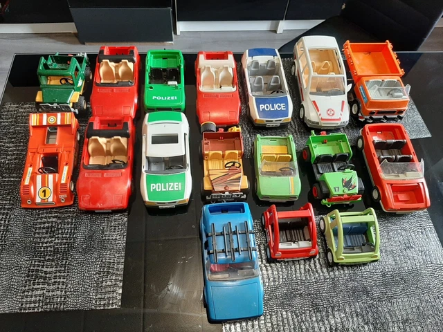 Lot De Jantes Grises Playmobil SE5 - Pièces Véhicules, Neuves