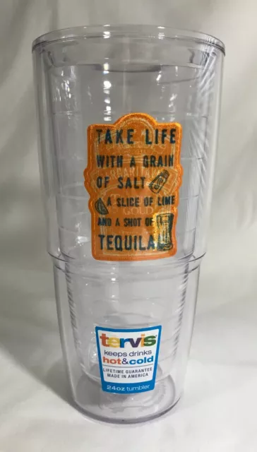 Tervis Tumbler Margaritaville Grain of Salt Patch 24oz NEW Tervis Tumbler Margaritaville Grain of Salt Patch 24oz NEW