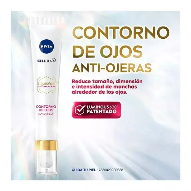 Paquete de valor Nivea Luminous 630° crema + suero + corrector + contorno de ojos 3