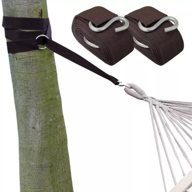 Xxl Tree Hammock Attachment 6.4 Meters + Max. 250 Kg Complete Set New