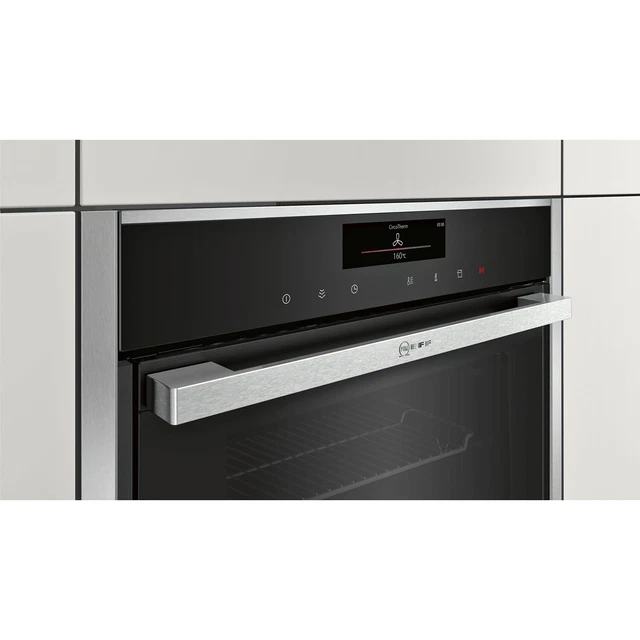 Neff Four intégrable combi vapeur 71l 60cm a+ ecoclean inox 5