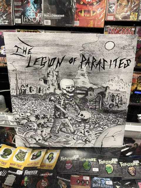 LEGION OF PARASITES Another Disaster Two Vinyl LP NEW Anarcho Punk Metal KBD