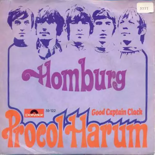 Procol Harum - Homburg 7" Single Mono Vinyl Schallplatte 48647