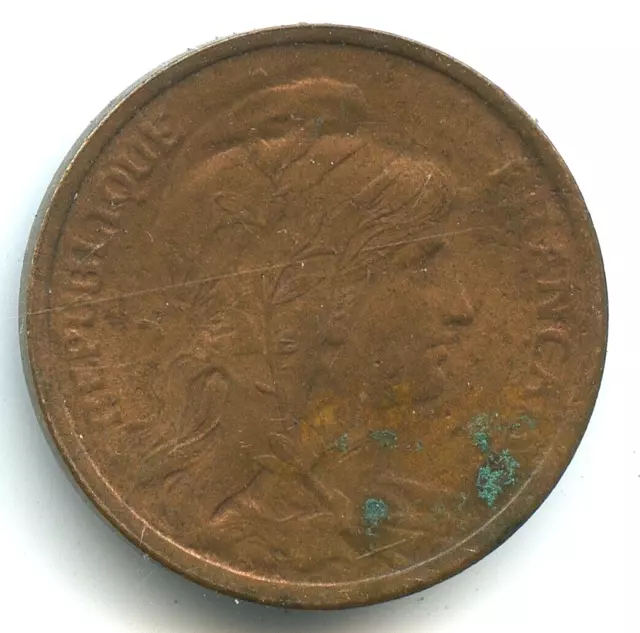 1 centime Daniel Dupuis 1912 de qualité n°5849