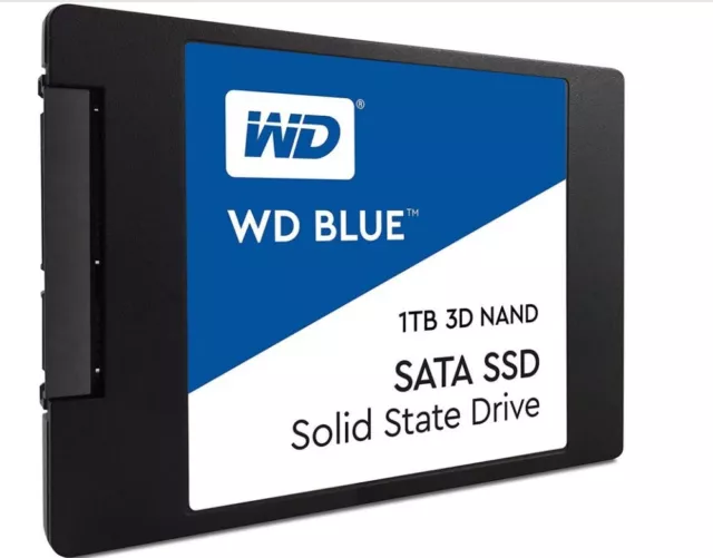 1TB WD Blue SA500 NAS SSD 2.5" SATA III Internal Solid State Drive For Laptop PC 2