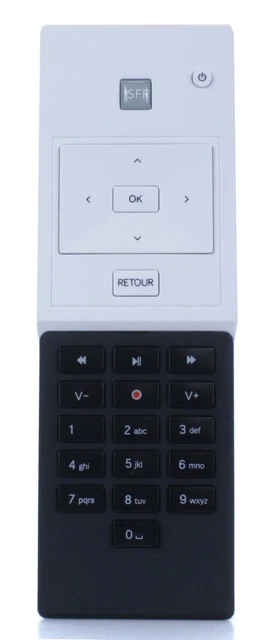 SFR Télécommande d'origine Décodeur SFR Evolution   (Réf#L-607)