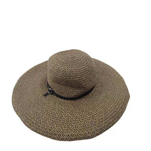 Land's End Women's Casual Beach Hat Brown One Size 2