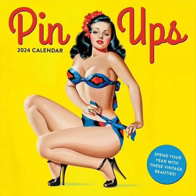 TF PUBLISHING 2024 Pinups Wall Calendar w 16.99 PicClick