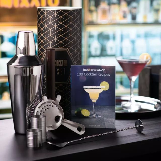 Luxury Manhattan Cocktail Shaker Set | Cocktail Gifts Christmas Drinks Kit