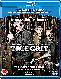 True Grit Blu-Ray (2011) Jeff Bridges, Coen (DIR) cert 15 FREE Shipping, Save £s