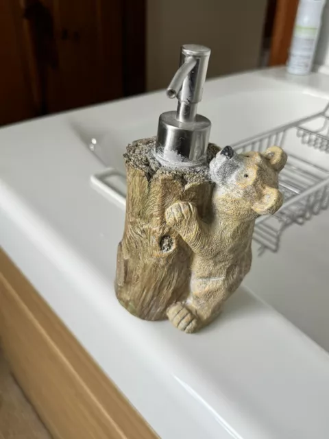 bear soap dispenser