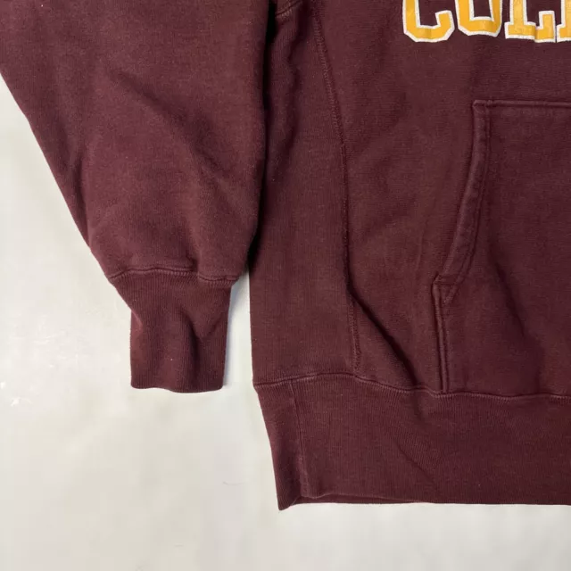 VINTAGE 90S CHAMPION Reverse Weave Boston College Hoodie USA Made ...