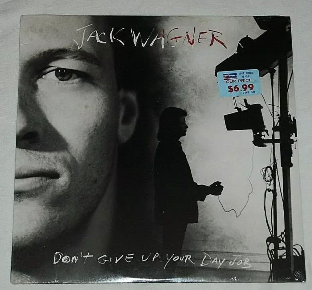 JACK WAGNER-Don't Give Up Your Day Job (1987) Sealed Q-WEST LP *No Cut Out Marks