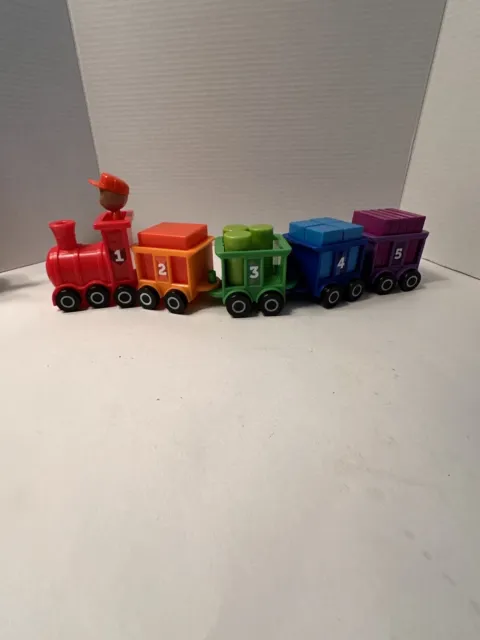 Learning Resources - Count & Color Choo Choo Train Assorted Colors Complete Set