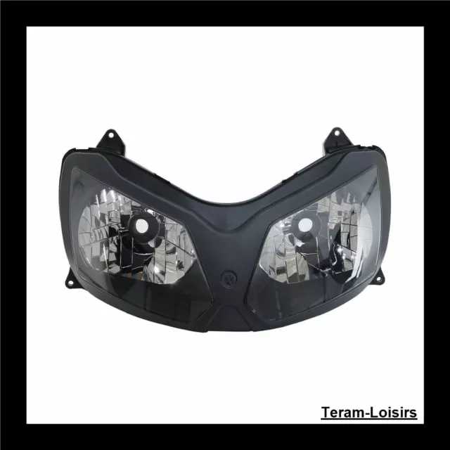 Optique de Phare Feu Avant pour Kawasaki ZX12R / ZX 12 R de 2002 à 2005 NEUF