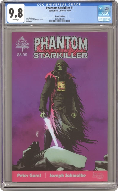 Phantom Starkiller 1C Schmalke Variant 2nd Printing CGC 9.8 2020 3916841021
