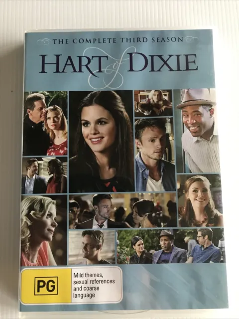 Hart Of Dixie DVD The Complete Third Season Region 4 New Sealed
