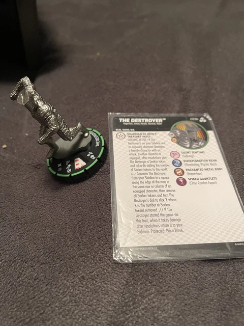 Marvel Heroclix The Destroyer #053b w/ Card Avengers War of the Realms Set