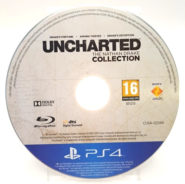 Uncharted: The Nathan Drake Collection - Playstation 4 - Game Only