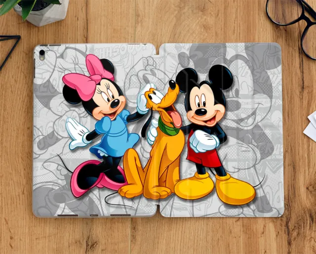 Mickey Minnie and Pluto iPad case with display screen for all iPad models