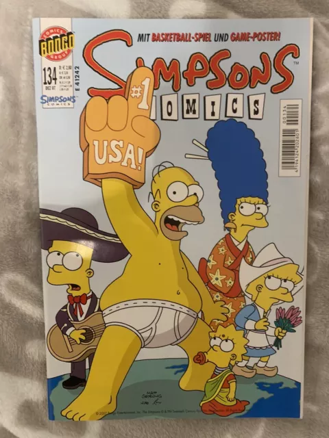 Simpsons Comics 134 - Panini / Bongo Comic Deutsch - 2007