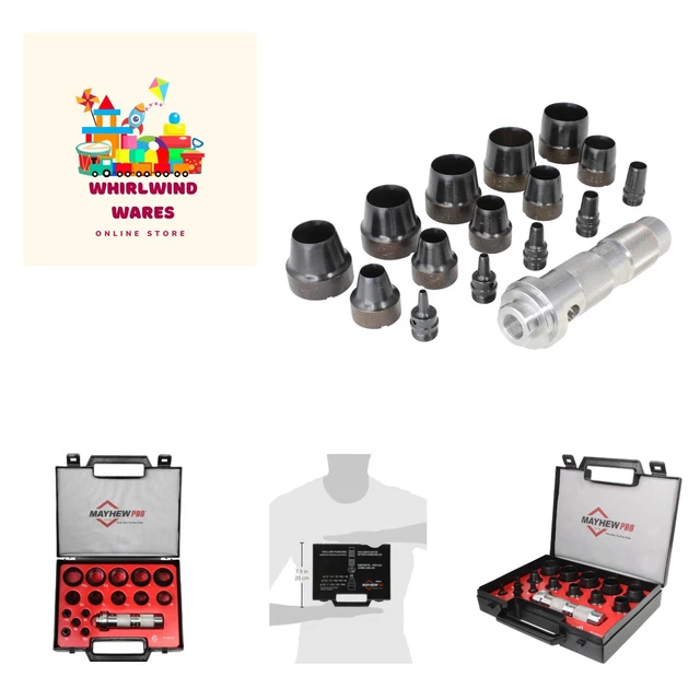 12 Pezzi Rotondo Punzone Cavo In Acciaio Set Di Punzoni Foro