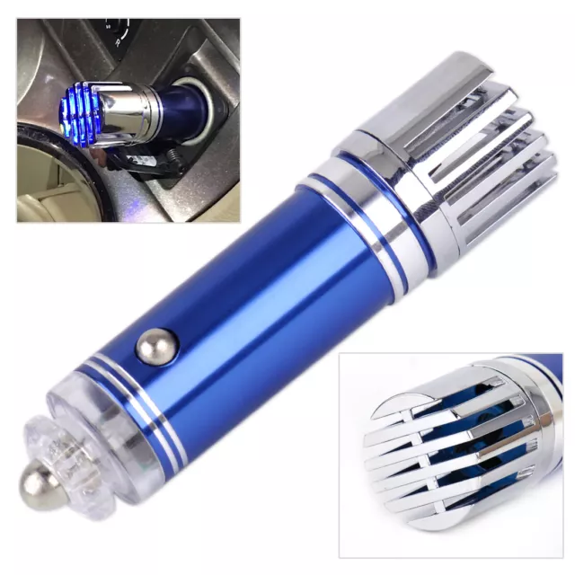 Car Mini Air Fresh Cleaner Ionic Purifier Ozone Ionizer Oxygen Bar Freshener rt