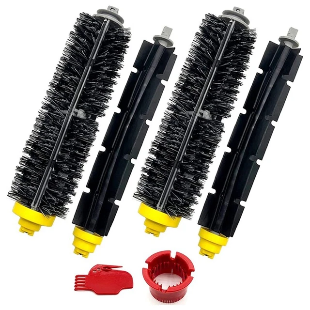 Kit Ricambio Aspirapolvere Robot Bagotte BG700 BG800 – 6 Pezzi (spazzole, Filtri, Panni)