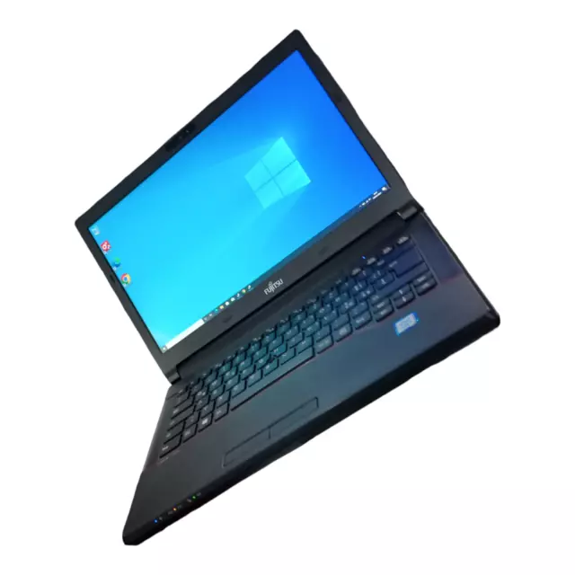 Pc Notebook Portatile Fujitsu E546 I5 6200 8Gb 256 Ssd 14 Wifi Bt Windows 10 Pro 2