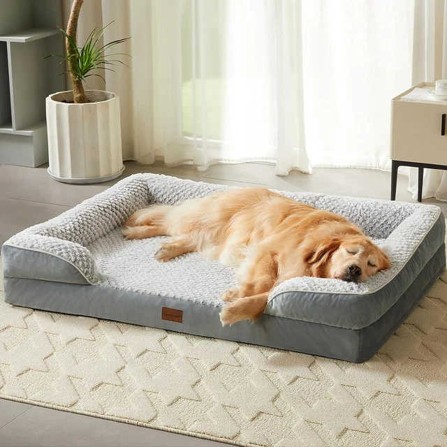 Orthopedic Large Dog Bed, Sofa Dog Bed for Large Dogs, Memory Foam Bed
