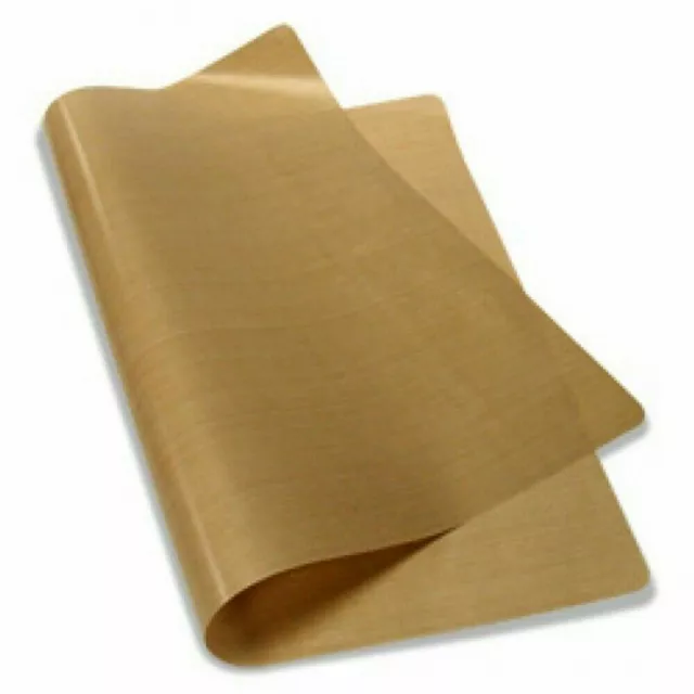 3 Pack 16" x 24" PTFE Sheet for Heat Press Transfer Non Stick Craft Mats Brown