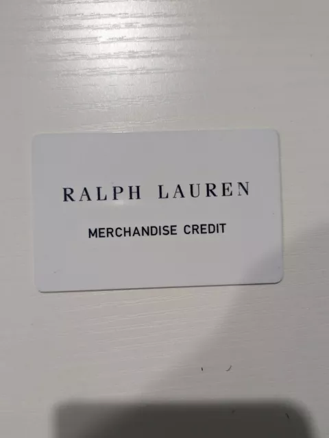 Ralph Lauren Gift Card $199