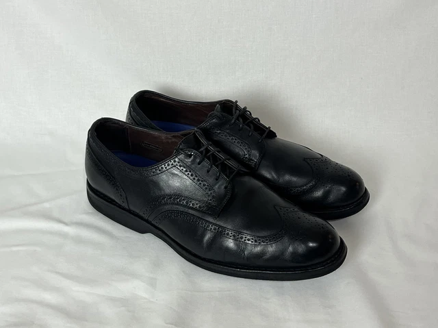ALLEN EDMONDS LGA Road Warriors Black Leather Wingtip Men s Shoes 14E 3350 59.99 PicClick