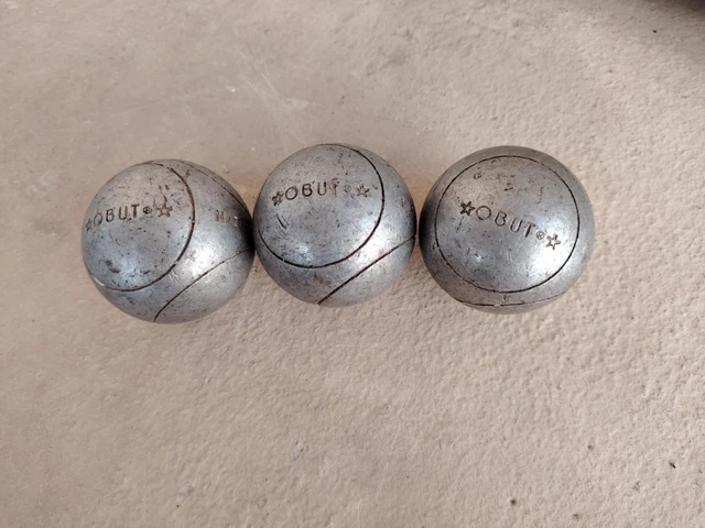 Boules De Pétanque Obut Tout Terrain - Couleur Gris Clair - Neuf En Boîte