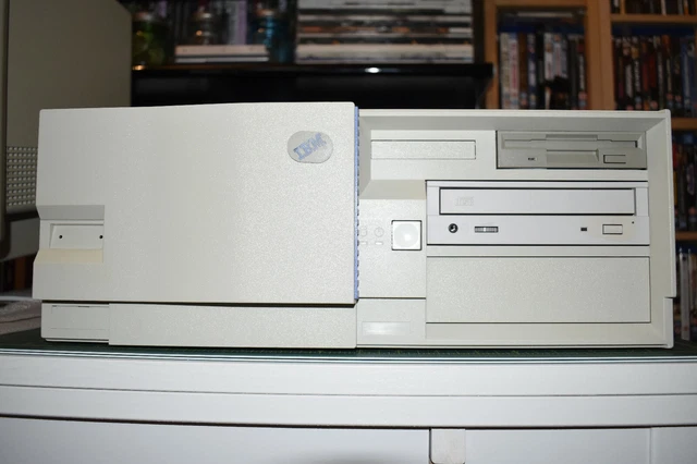 IBM PC-350 VINTAGE Retro DOS Pentium 133 Desktop PC PCI ISA