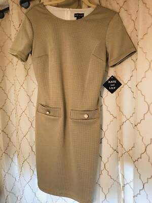 REDUCED Kate And Lily Plaid Knit Dress Size 4