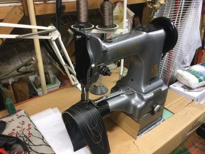 industrial sewing machine model 47w62.  New Table, Motor And Legs. Rebuild  Mach