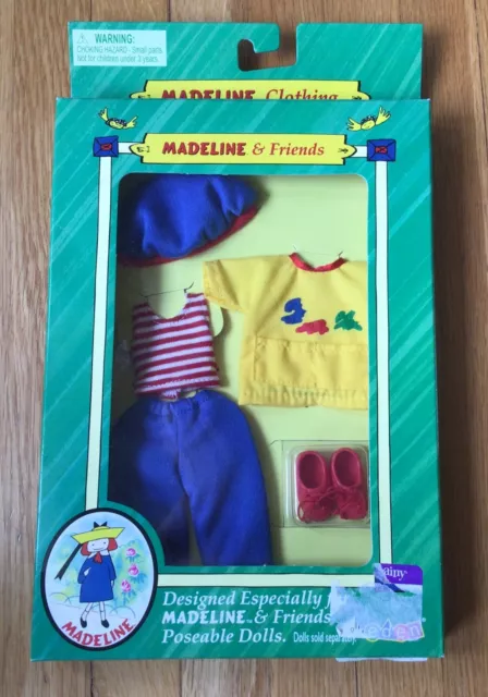 Eden Madeline & Friends  8” Doll ARTS ‘N’ CRAFTS OUTFIT NEW In The Box