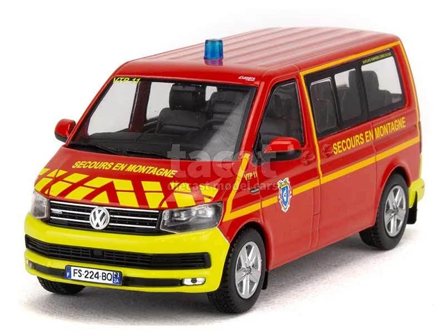 Volkswagen Modèle : Transporter T6 Couleur: SAMU Echelle