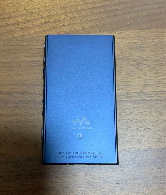 SONY WALKMAN NW-A105 16GB Blue Hi-Res Digital Music Player Android