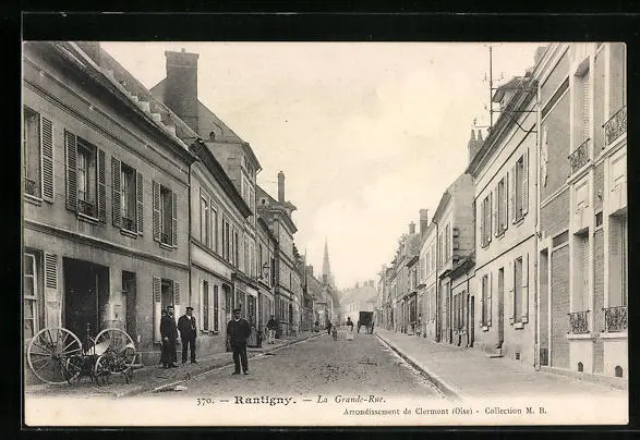 CPA Rantigny, La Grande Rue