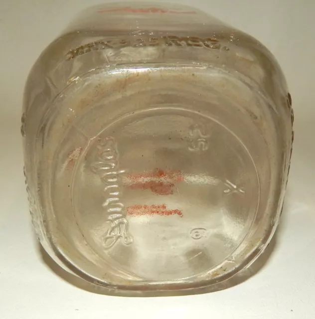Vintage Thompson Glass Dairy Products - Taste Tells - Quart Milk Bottle 3