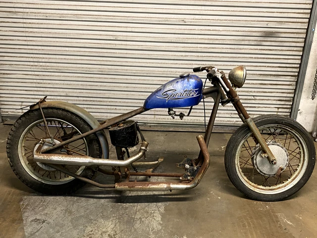 ironhead sportster rolling chassis