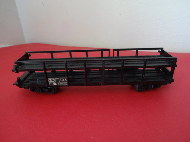 JOUEF HO 6540 B TRANSPORT-AUTOS A BOGIES STVA AVEC 3 VOITURES SANS