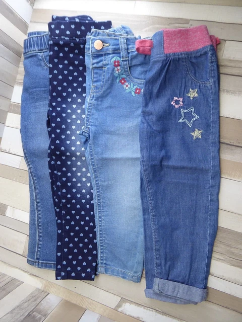 Baby Girl 18-24 Months Jeans/Trousers Bundle Various Brands New (Ref:007)