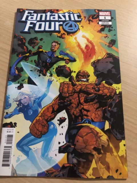 Marvel Comics Fantastic Four Vol. 6 #1 Oct 2018 Lupacchino Variant Cover