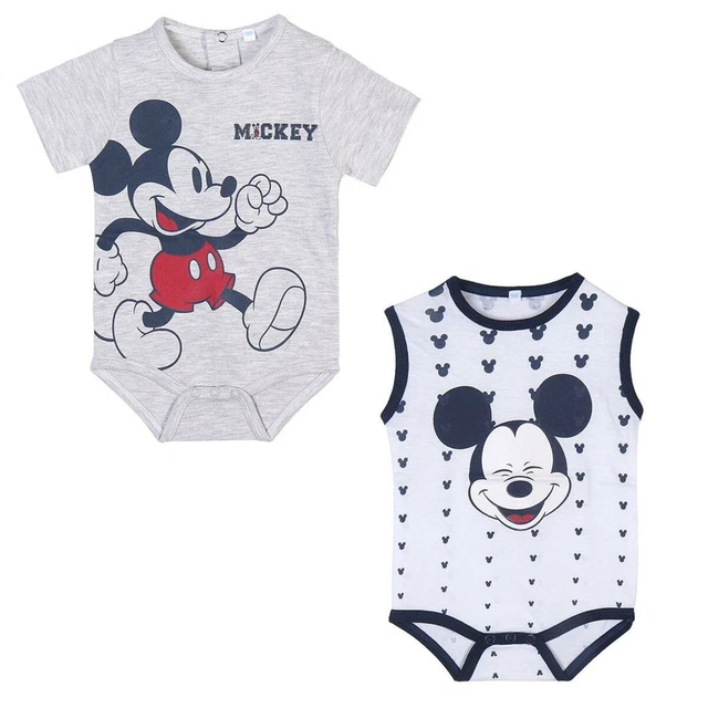 Body Mickey Mouse 2 Stück Weiß