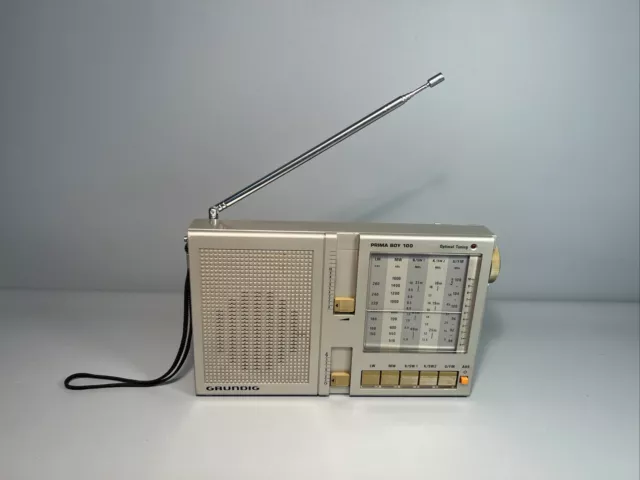 Grundig | Prima Boy 100 Tragbares Radio Kofferradio | Vintage #F2