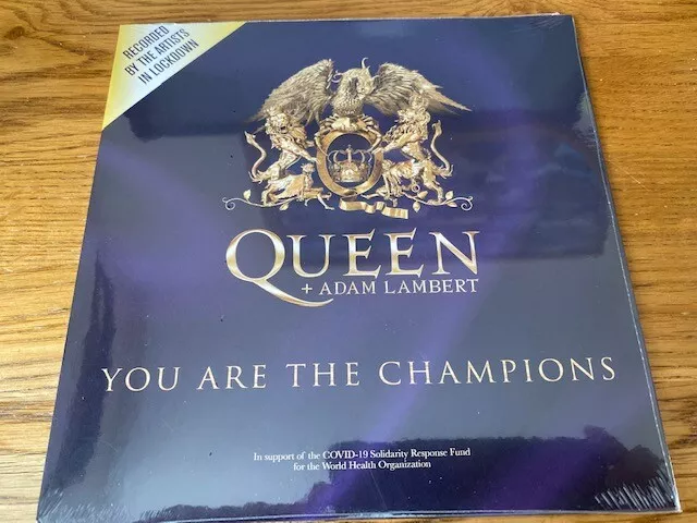 Queen + Adam Lambert - You Are The Champions [7" Vinyl] Limited  - New & Sealed